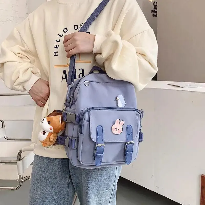 Dazzling Mini Backpack shoulder Bag for Teenage Girls And Women Multi-Function Ladies Small Bagpack