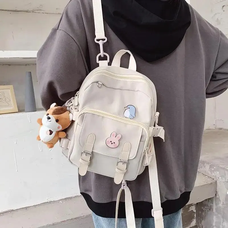Dazzling Mini Backpack shoulder Bag for Teenage Girls And Women Multi-Function Ladies Small Bagpack