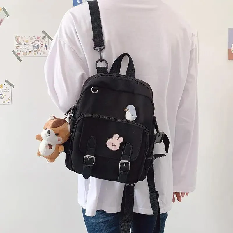 Dazzling Mini Backpack shoulder Bag for Teenage Girls And Women Multi-Function Ladies Small Bagpack