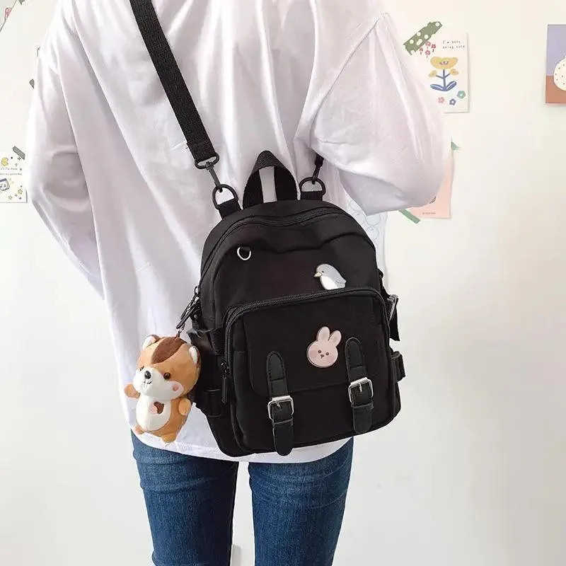 Dazzling Mini Backpack shoulder Bag for Teenage Girls And Women Multi-Function Ladies Small Bagpack