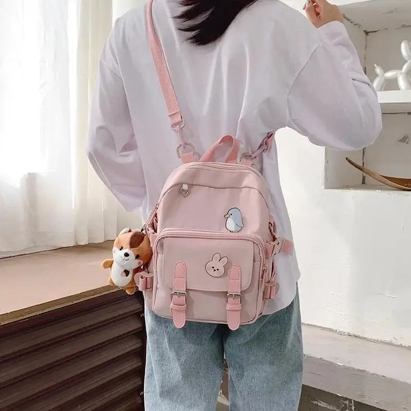 Dazzling Mini Backpack shoulder Bag for Teenage Girls And Women Multi-Function Ladies Small Bagpack