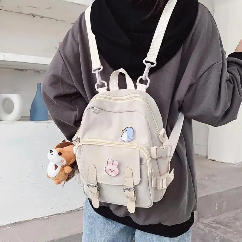 Dazzling Mini Backpack shoulder Bag for Teenage Girls And Women Multi-Function Ladies Small Bagpack