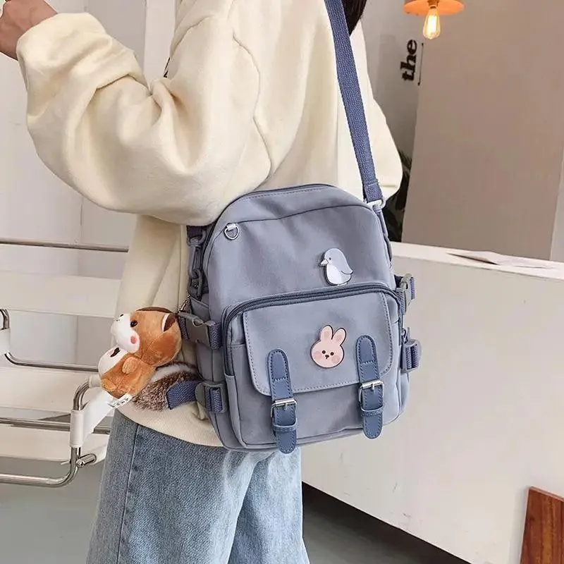 Dazzling Mini Backpack shoulder Bag for Teenage Girls And Women Multi-Function Ladies Small Bagpack
