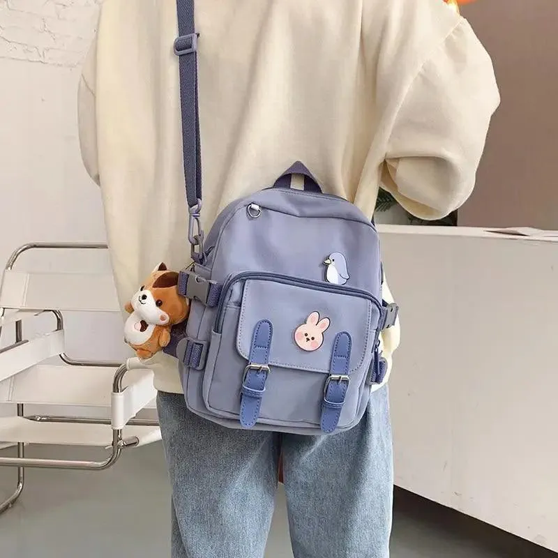 Dazzling Mini Backpack shoulder Bag for Teenage Girls And Women Multi-Function Ladies Small Bagpack