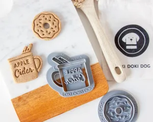 Donuts & Hot Apple Cider Cookie Cutter BUNDLE (Bundle of 2)