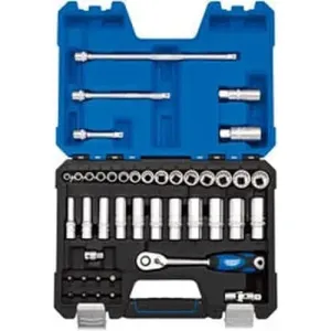 Draper 16480 Multi-Drive Metric Socket Set, 3/8" Sq. Dr. (42 Piece) Dr-16480