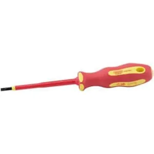 Draper Ergo Plus Vde Plain Slot Screwdriver, 4.0 X 100Mm Dr-64414