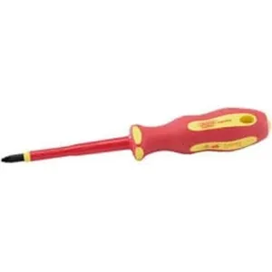 Draper Ergo Plus Vde Pz Slot Screwdriver, No.2 X 100Mm Dr-64484