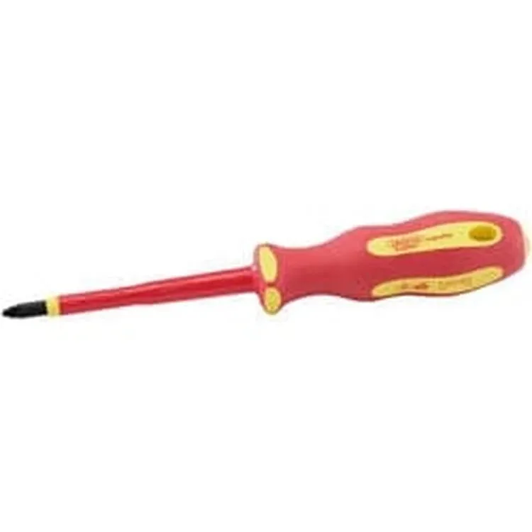 Draper Ergo Plus Vde Pz Slot Screwdriver, No.2 X 100Mm Dr-64484
