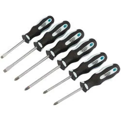 Draper Expert Soft Grip Screwdriver Set (6 Piece) Dr-63588