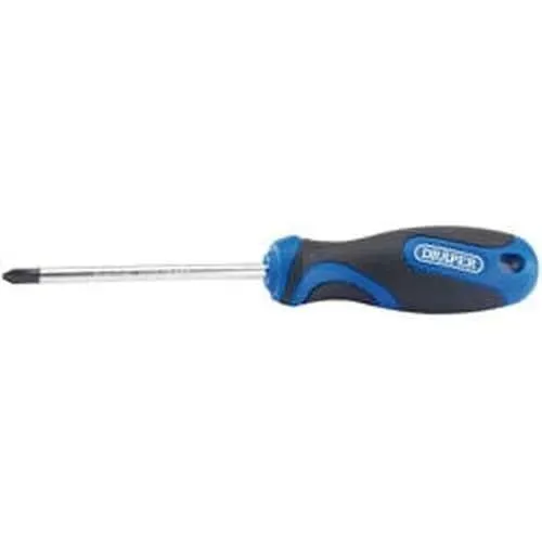 Draper Soft Grip Cross Slot Screwdriver, No.2 X 100Mm Dr-48932