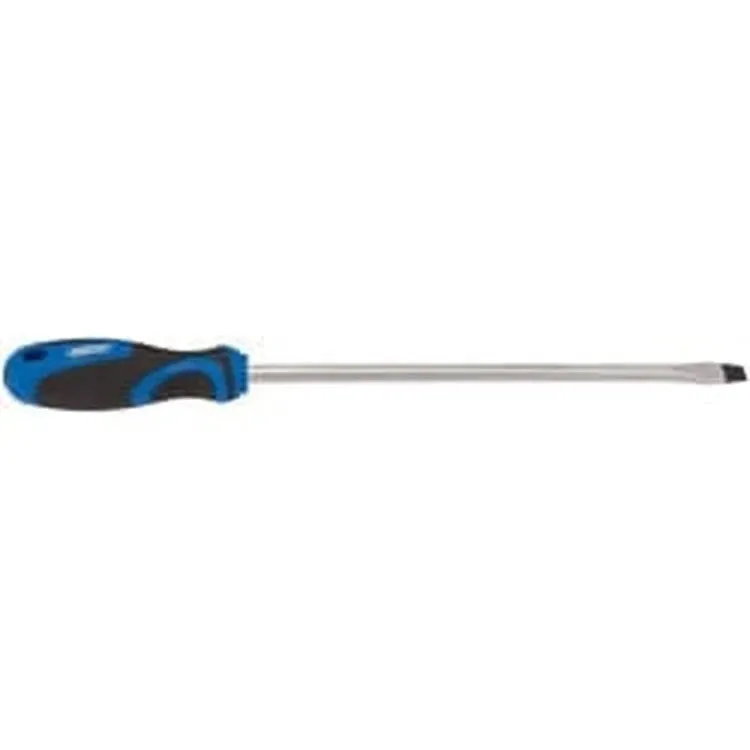 Draper Soft Grip Plain Slot Screwdriver, 9.5 X 250Mm Dr-48927