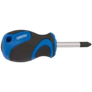 Draper Soft Grip Pz Type Screwdriver, No.2 X 38Mm Dr-48929