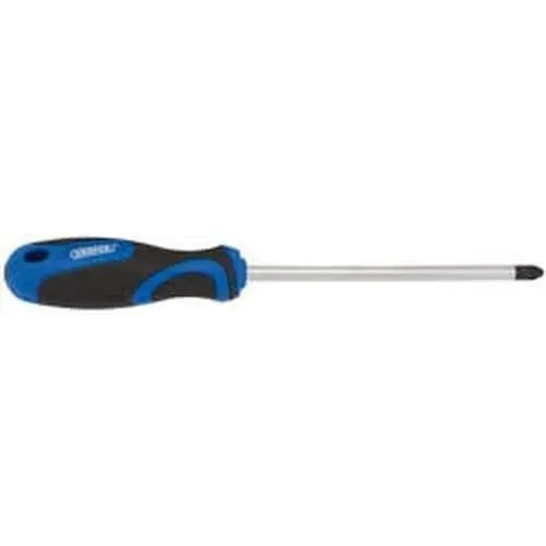 Draper Soft Grip Pz Type Screwdriver, No.3 X 150Mm Dr-34549