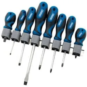 Draper Soft Grip Screwdriver Set (8 Piece) Dr-48933