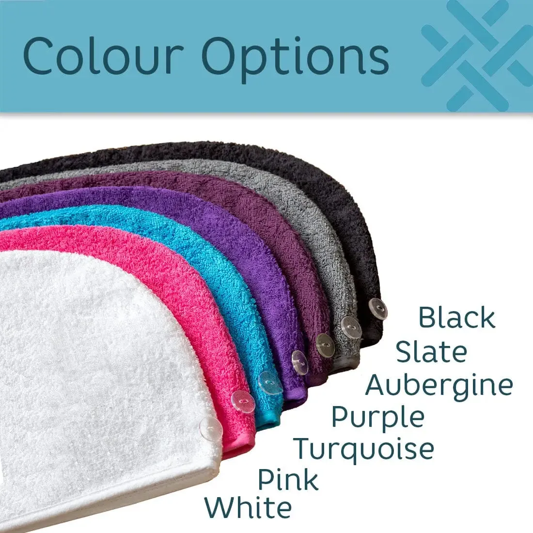 Duncan Stewart Aztex Luxury Hair Turban Towel -Bundle Options of 10, 15 & 20