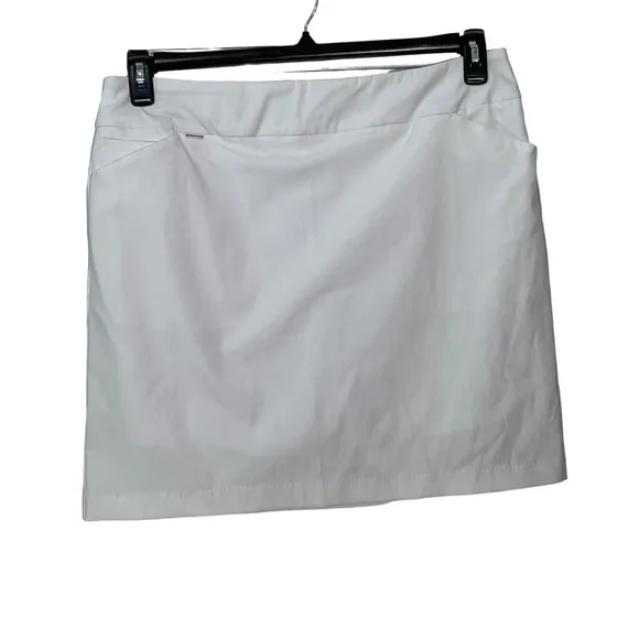 EPNY Women's 19” Stretch Golf Skort, XL, White