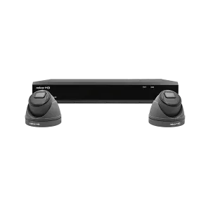 ESP RHD4KD2G Rekor HD 4 Channel HD 500GB 2x Grey Dome Camera Kit