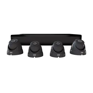 ESP RHD4KD4B RekorHD 2MP Analogue 4CH 2 Camera Dome Kit 500GB Black