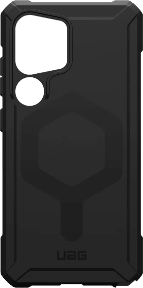 Essential Armor Case w/Magnet Black for Samsung Galaxy S25 Ultra