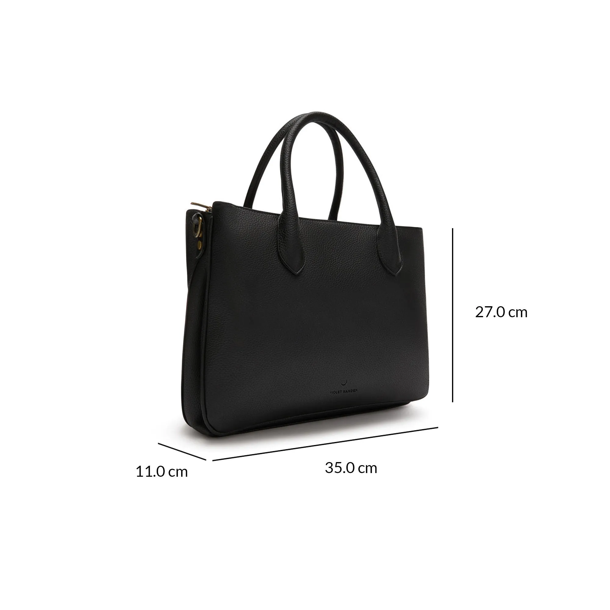 Essential Bag black shoulder bag