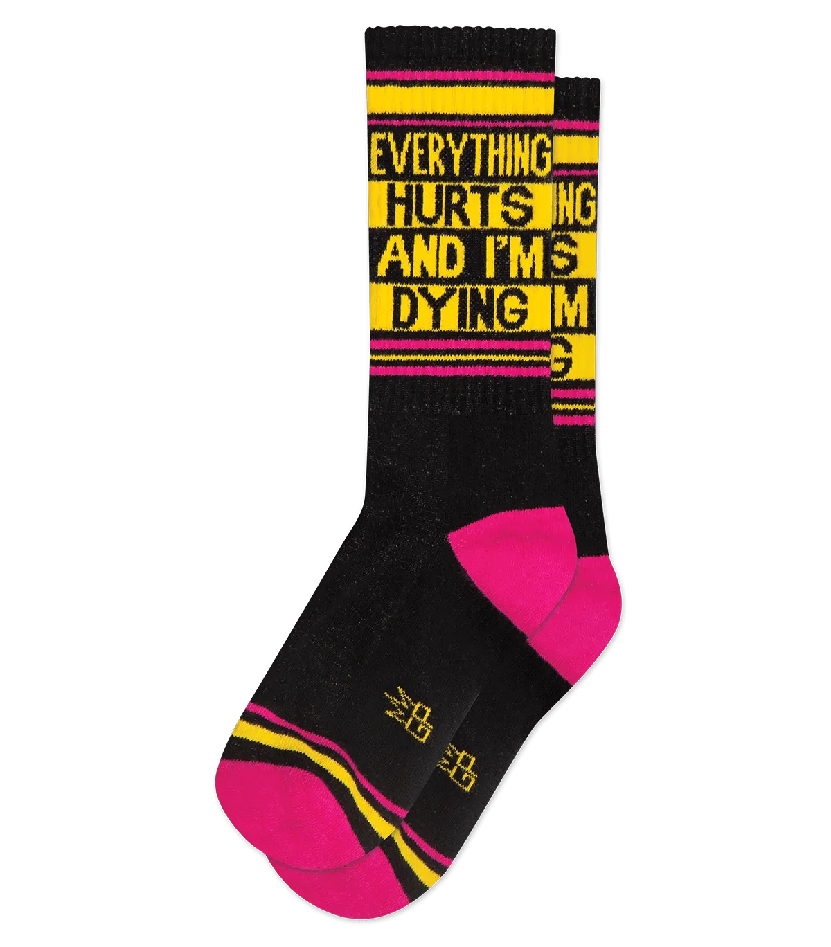 Everything Hurts and I’m Dying Socks (Unisex) Gym Socks