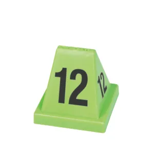 EVI-PAQ Pre-Numbered Versa-Cones Green