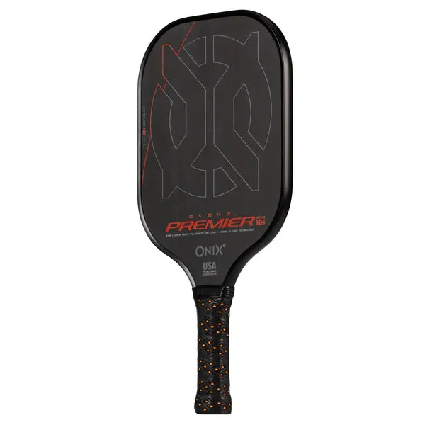 Evoke Premier Pro Raw Carbon 14mm Fiber Pickleball Paddle