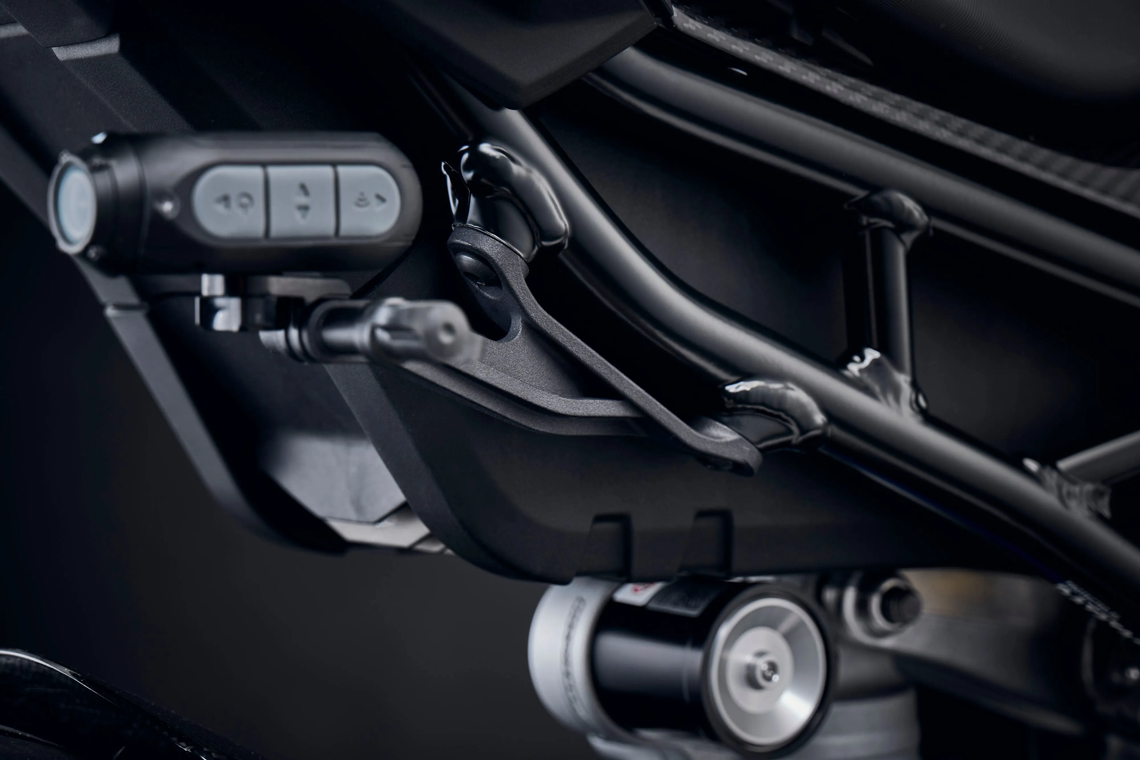 Evotech Footpeg Rear facing Action Camera Mount - BMW S 1000 RR (2019-2022) (Right-hand Side)
