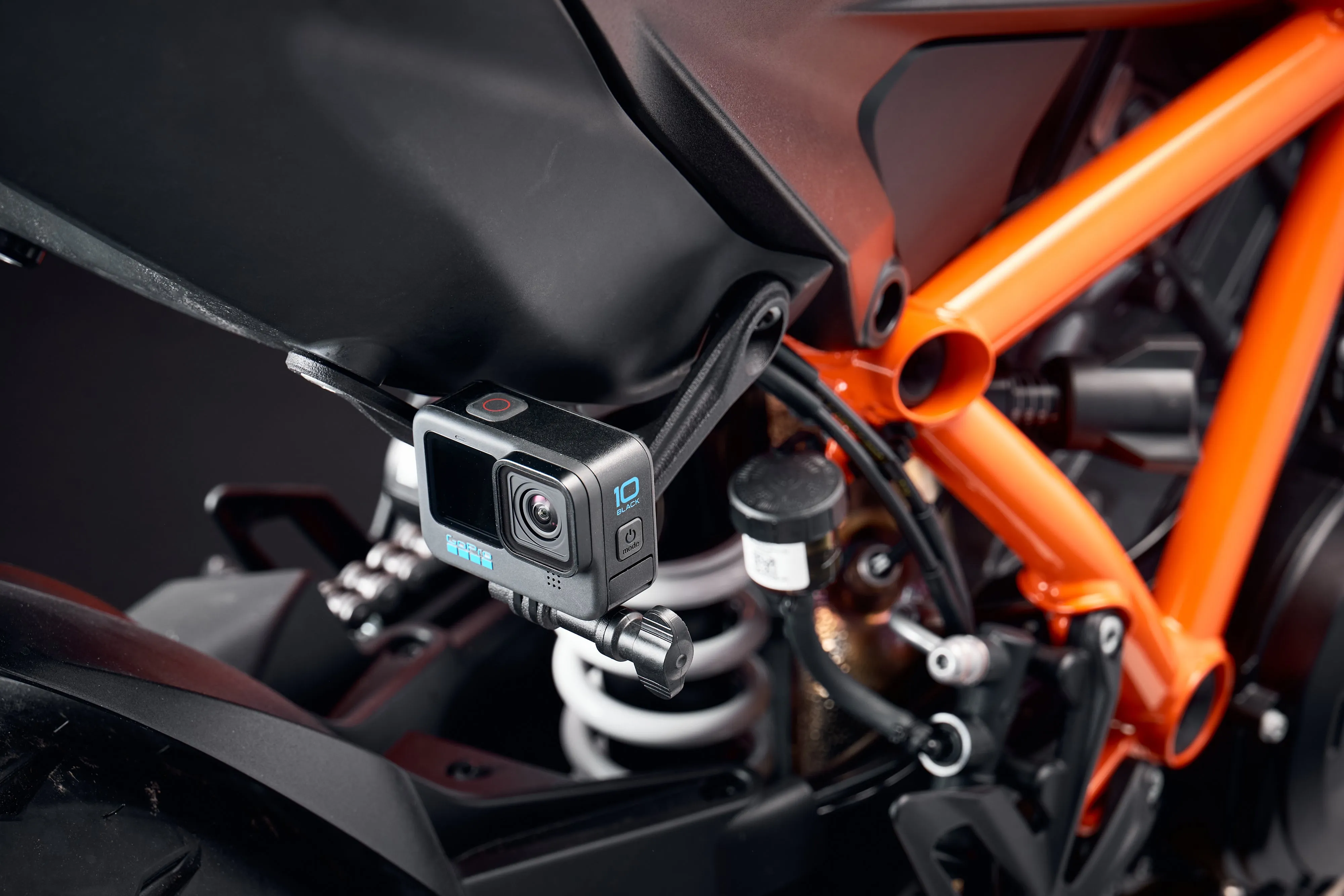 Evotech Footpeg Rear facing Action Camera Mount - KTM 1290 Super Duke R (2020 ) (Right-hand Side)