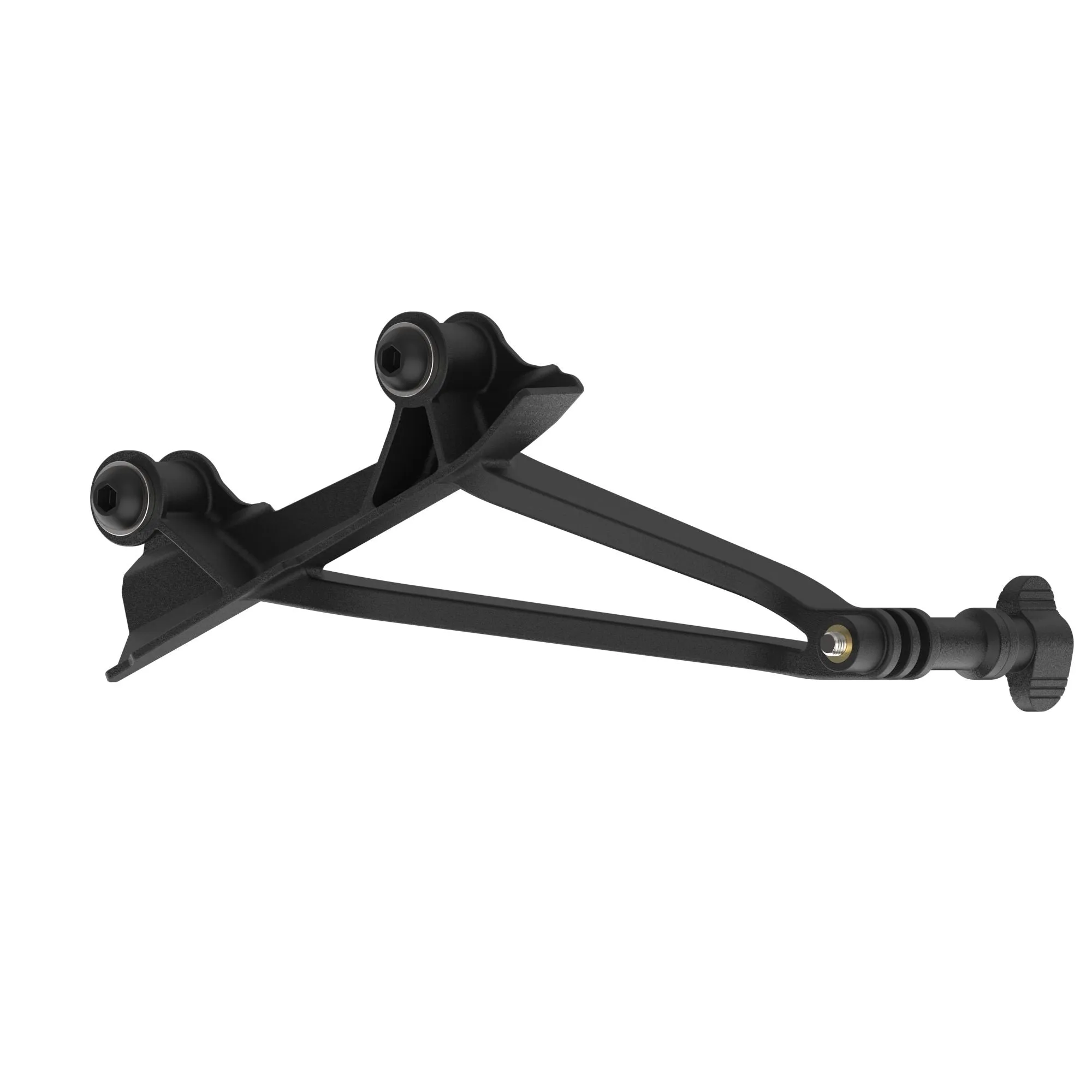 Evotech Footpeg Rear facing Action Camera Mount -  Triumph Street Triple 765 R (2023 ) (Right-hand Side)