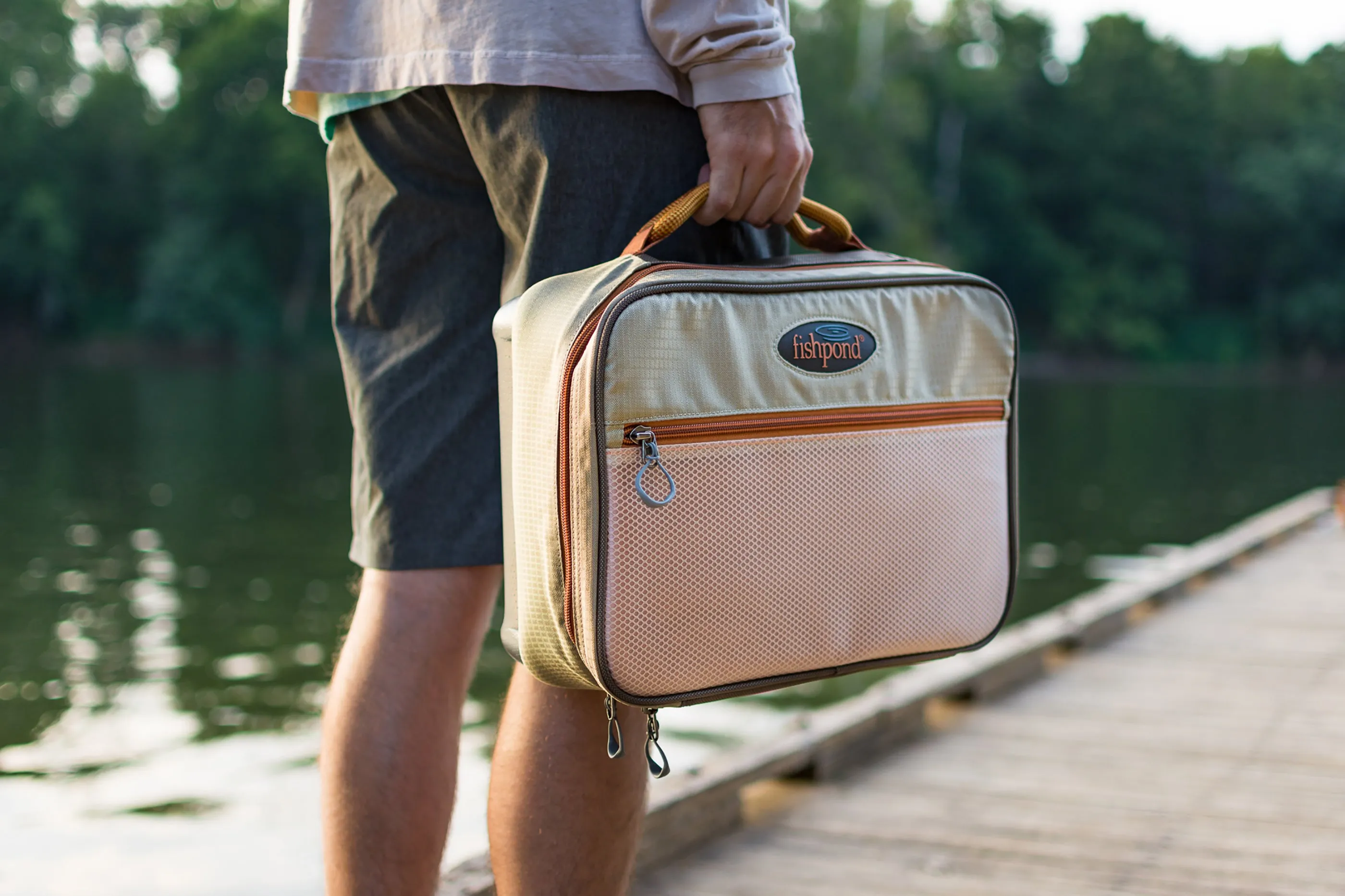 Fishpond Stowaway Reel Case Granite