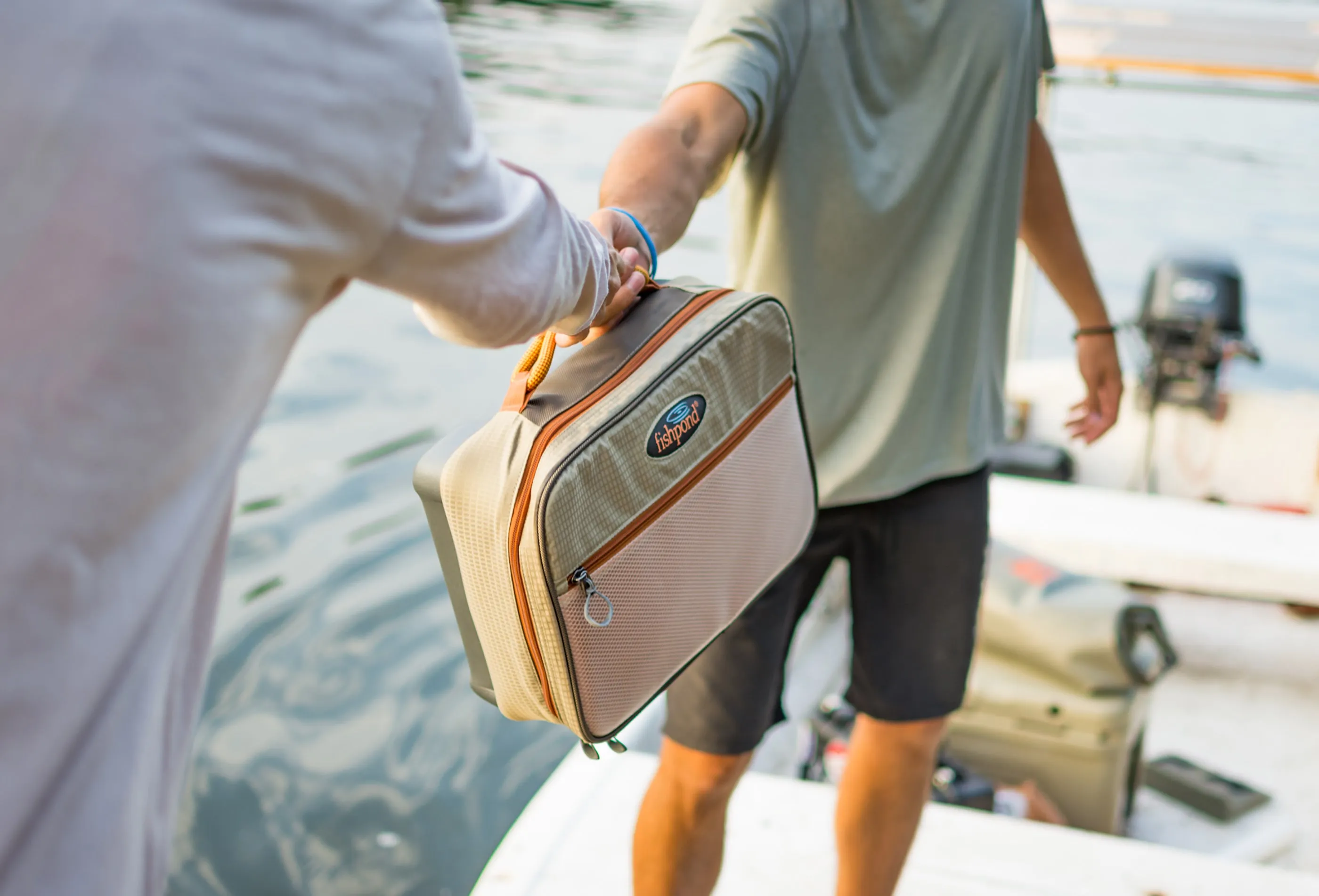 Fishpond Stowaway Reel Case Granite