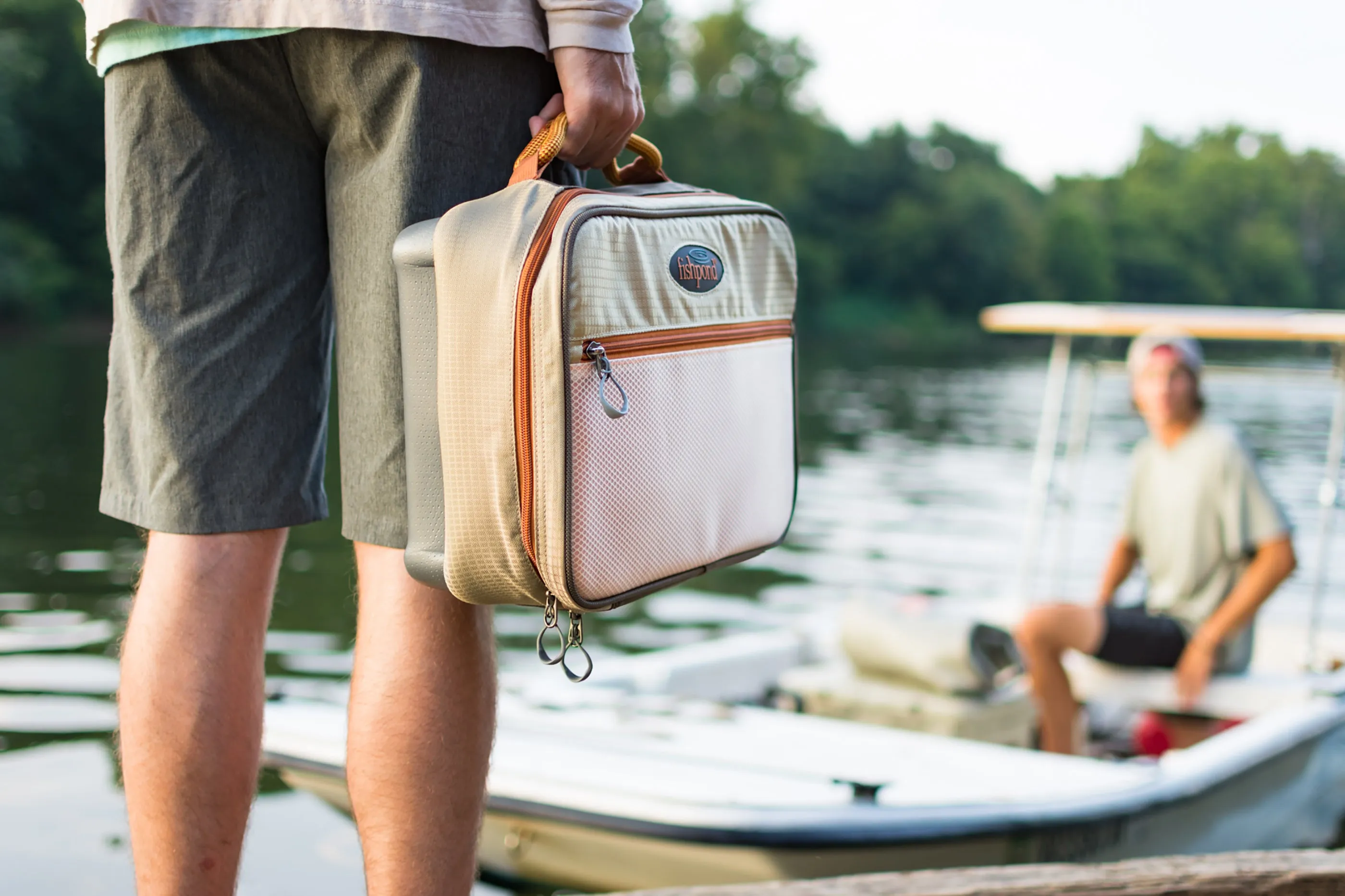 Fishpond Stowaway Reel Case Granite