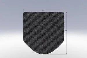 Flat-Top Wide Body Plate