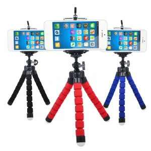 Flexible Holder Octopus Tripod Bracket Stand Mount Monopod Digital Camera for Gopro Hero 3 4 for iPhone 6 7 Huawei Phone s7 s8