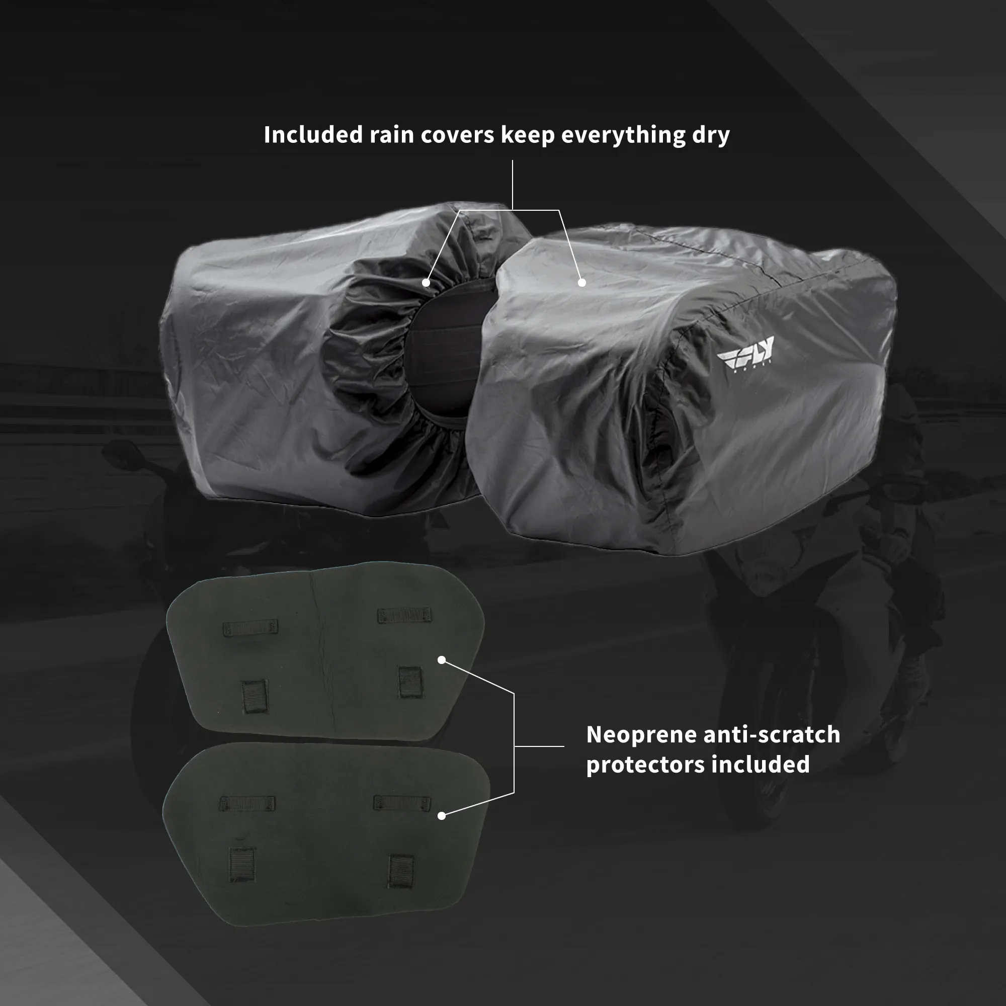 FLY RACING #6245 479-10~400 Saddle Bags