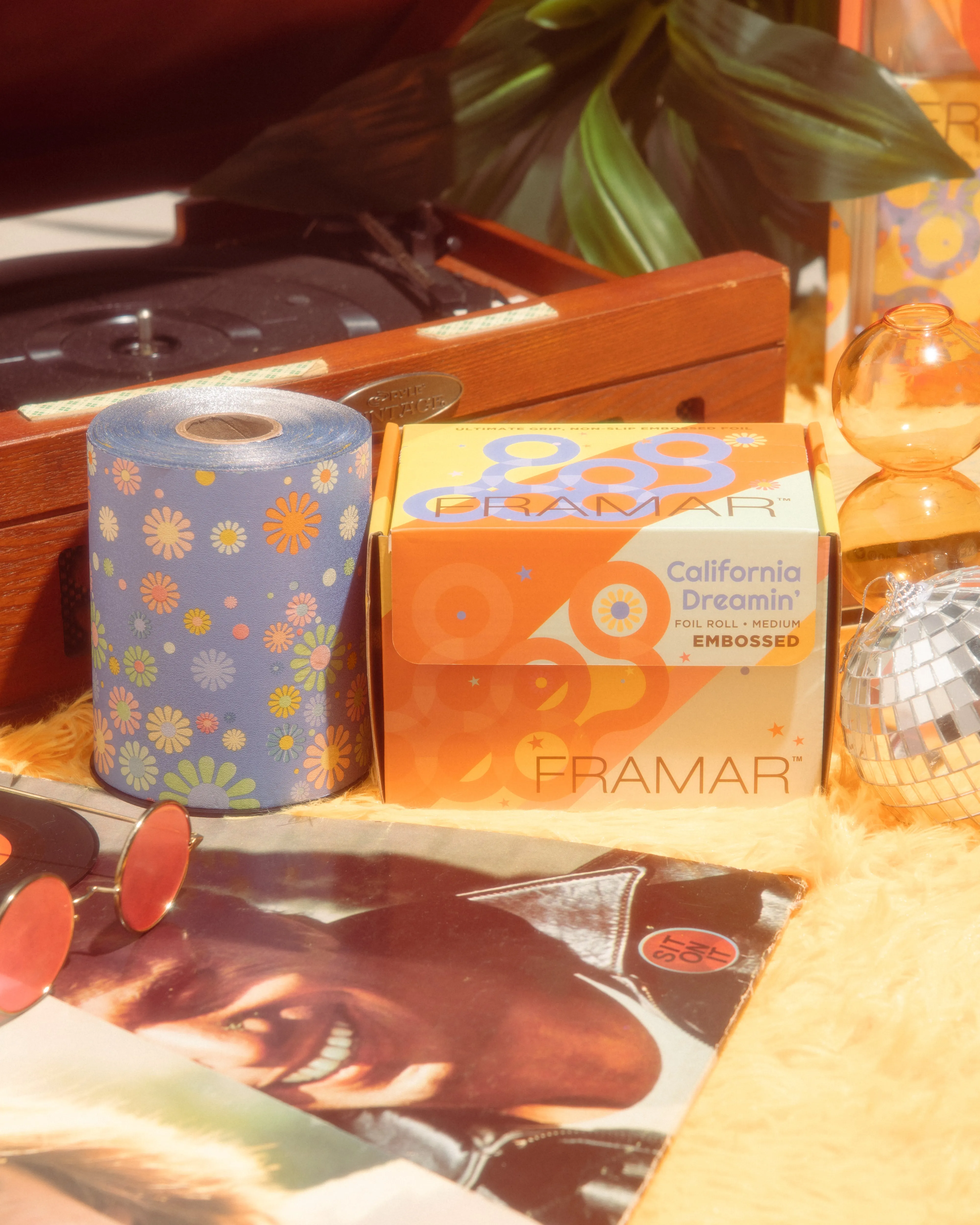 Framar California Dreamin' Embossed Roll Foil 97.5m (320ft) - LIMITED EDITION