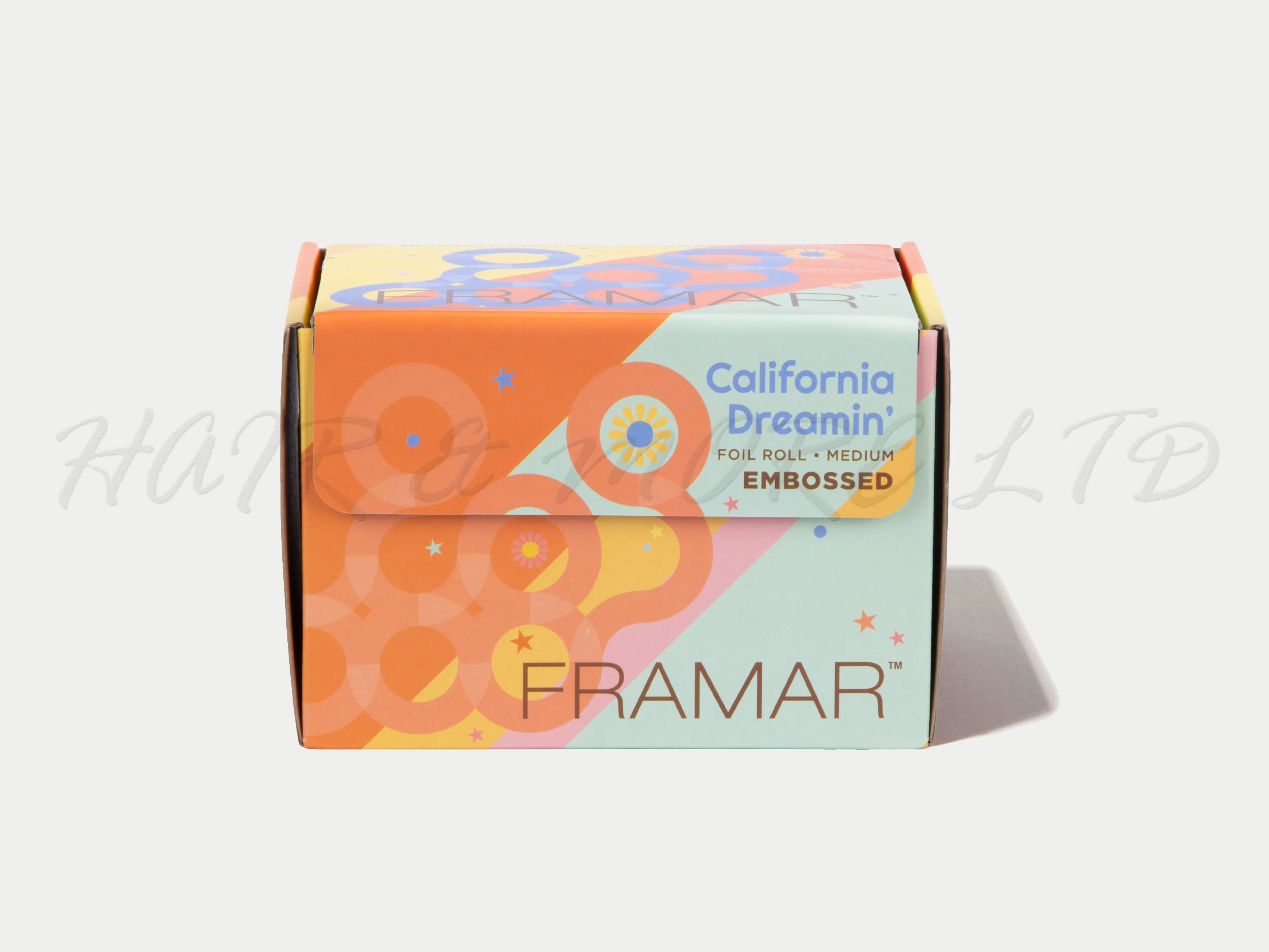 Framar California Dreamin' Embossed Roll Foil 97.5m (320ft) - LIMITED EDITION