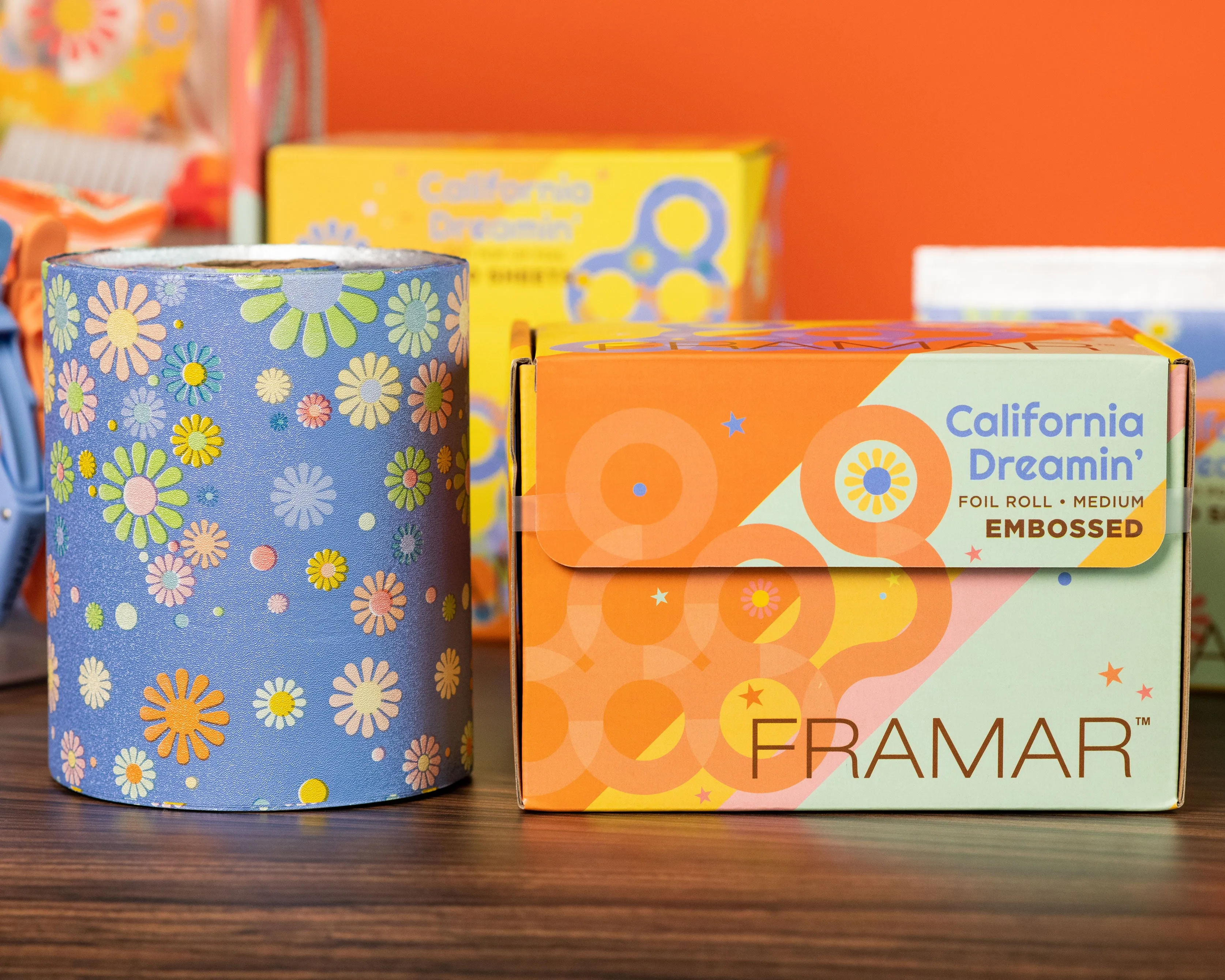 Framar California Dreamin' Embossed Roll Foil 97.5m (320ft) - LIMITED EDITION