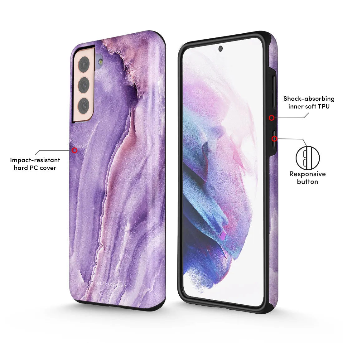 French Violet - Samsung Galaxy S21 Plus 5G Case