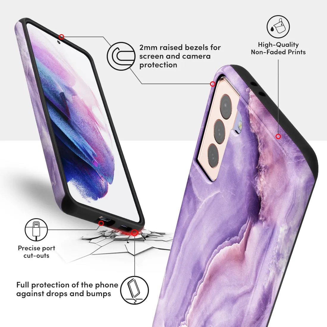 French Violet - Samsung Galaxy S21 Plus 5G Case