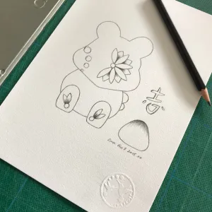 Frost Sketch Project #3 - The Evolution of Dinkie #1