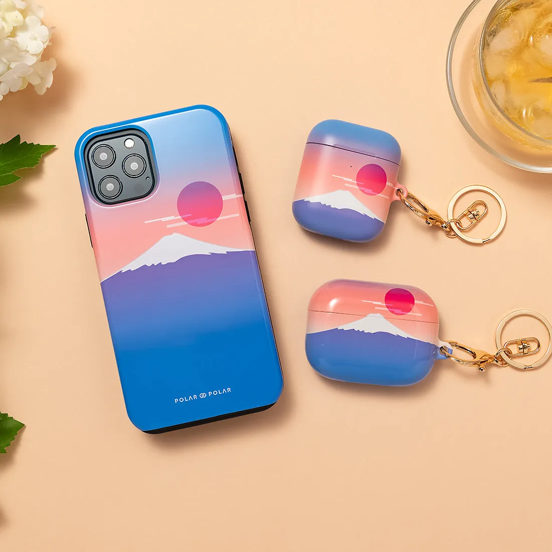 Fujisan Blue - iPhone 12 Pro Case
