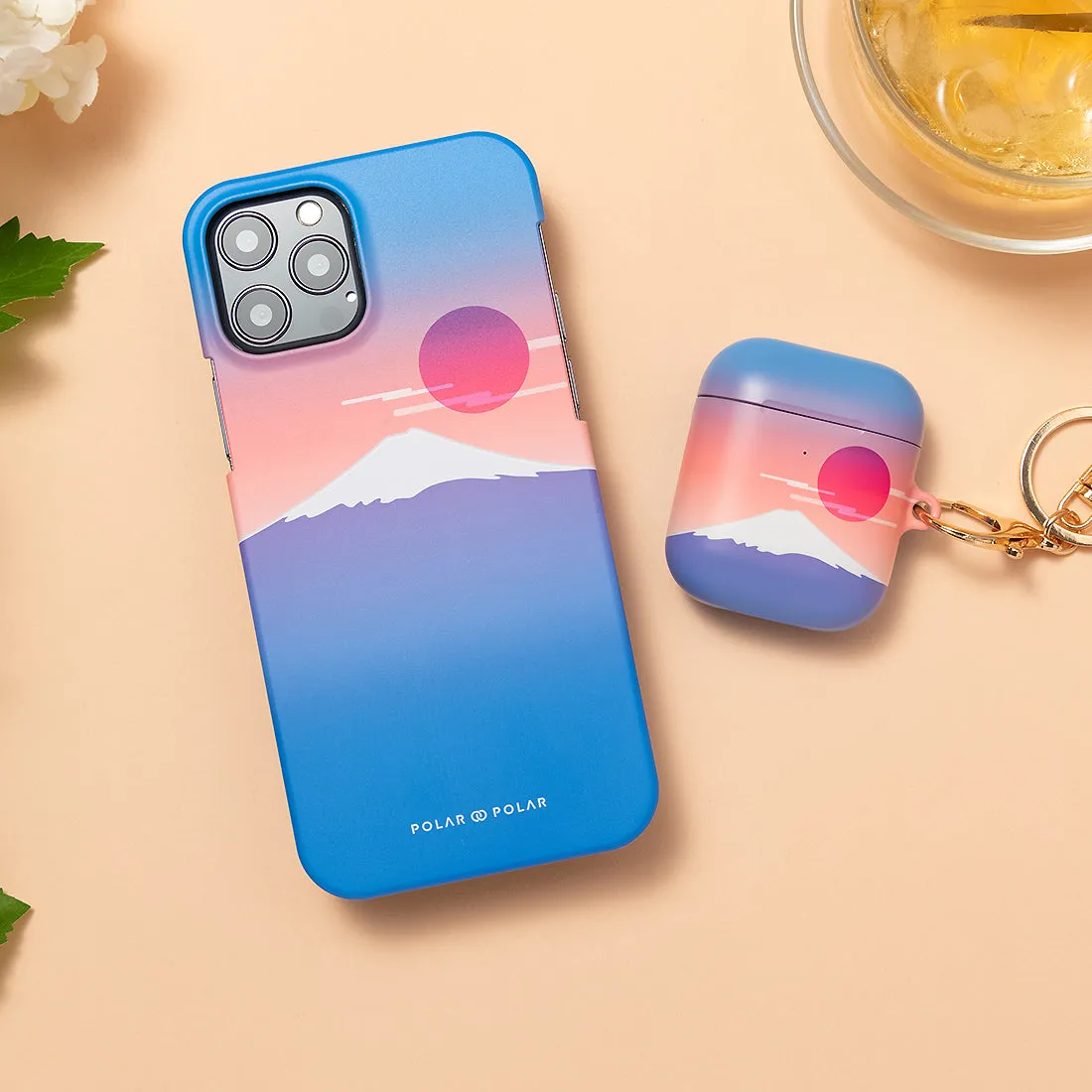 Fujisan Blue - iPhone 12 Pro Case