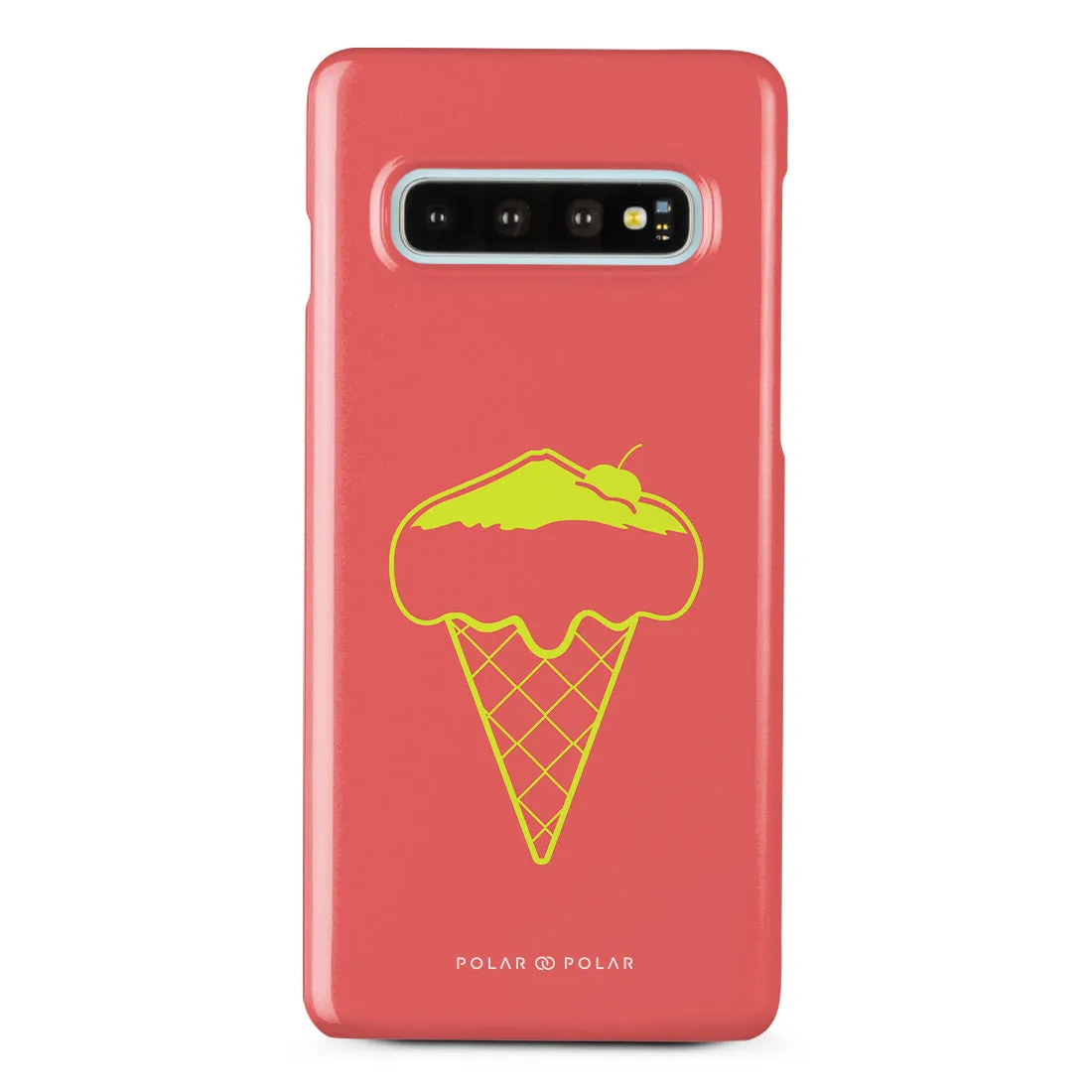Fujisan Coral Ice Cream Custom - Samsung Galaxy S10 Case