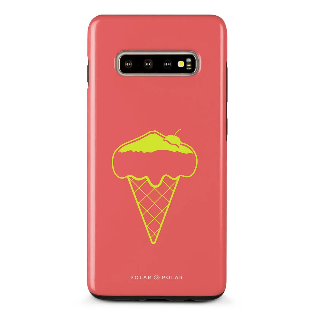 Fujisan Coral Ice Cream - Samsung Galaxy S10 Plus Case