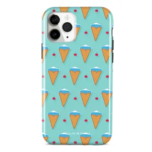 Fujisan Lake Blue Ice Cream Custom - iPhone 11 Pro Case