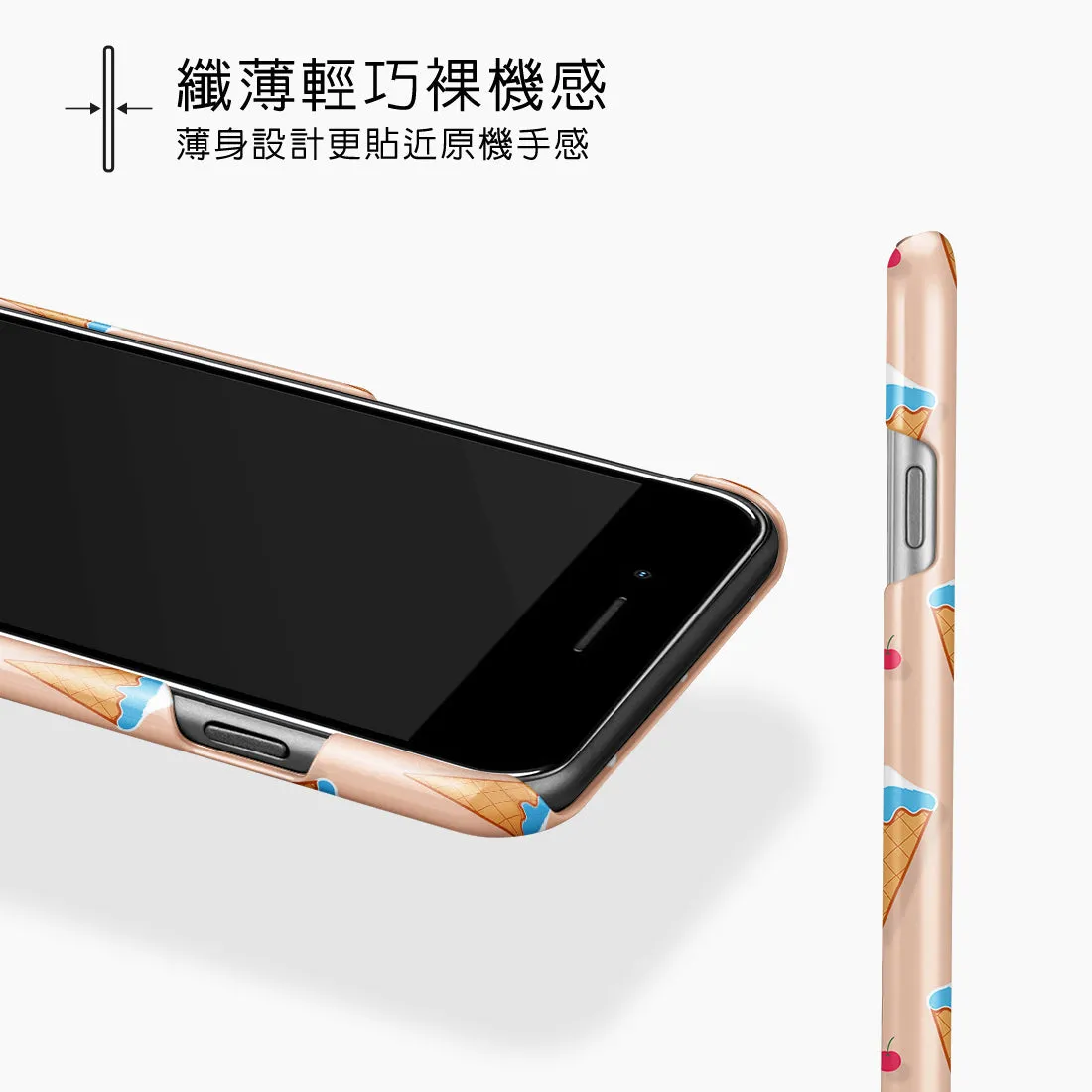 Fujisan Peach Ice Cream Custom - iPhone 8 Plus/7 Plus Case