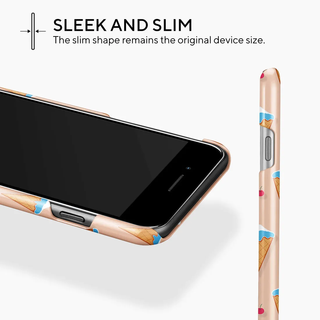 Fujisan Peach Ice Cream Custom - iPhone 8 Plus/7 Plus Case